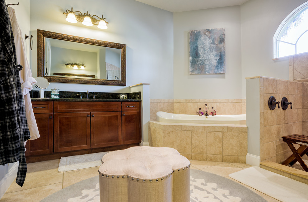 bathroom decorating ideas and designs Remodels Photos A.Clore Interiors Sanford Florida United States contemporary-bathroom