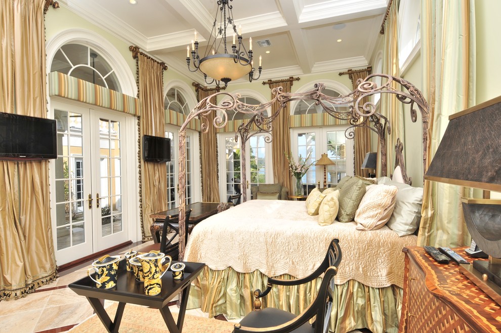 bedroom decorating ideas and designs Remodels Photo Chic on the Cheap Sarasota Florida United States traditional-bedroom-004