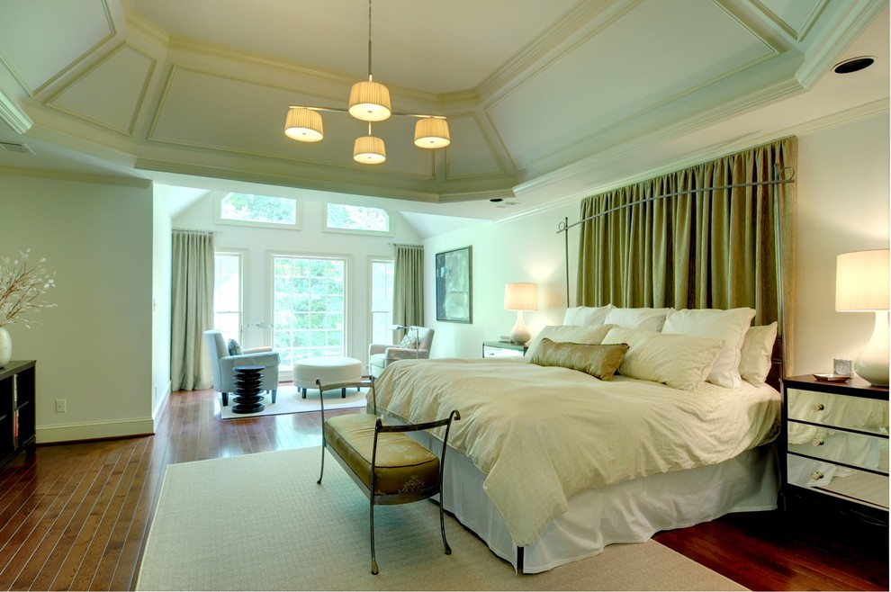 bedroom decorating ideas and designs Remodels Photos Karen Parham - KMP Interiors Roswell Georgia United States bedroom