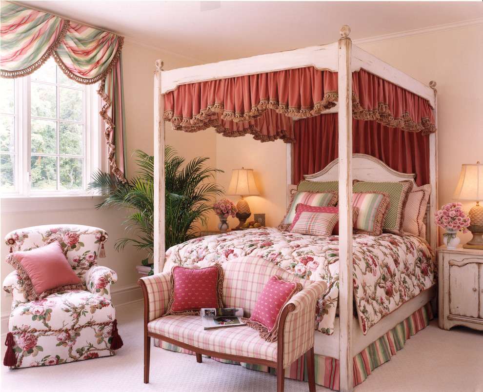 bedroom decorating ideas and designs Remodels Photos Directions In Design, Inc. Louis Missouri United States traditional-bedroom-005