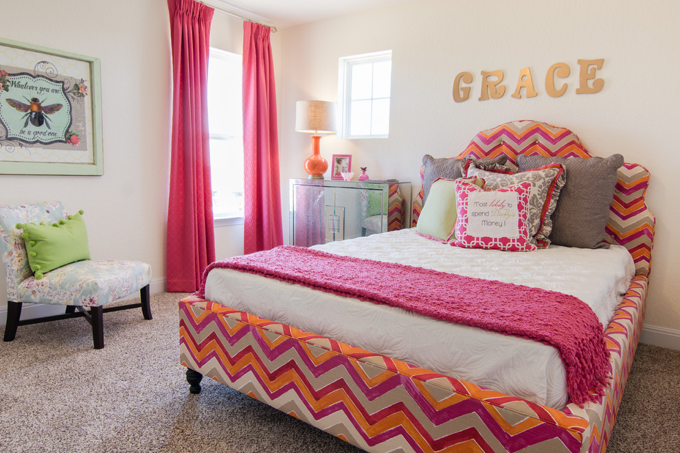 bedroom decorating ideas and designs Remodels Photos Dy Lynne Décor, Inc. San Antonio Texas United States contemporary-kids