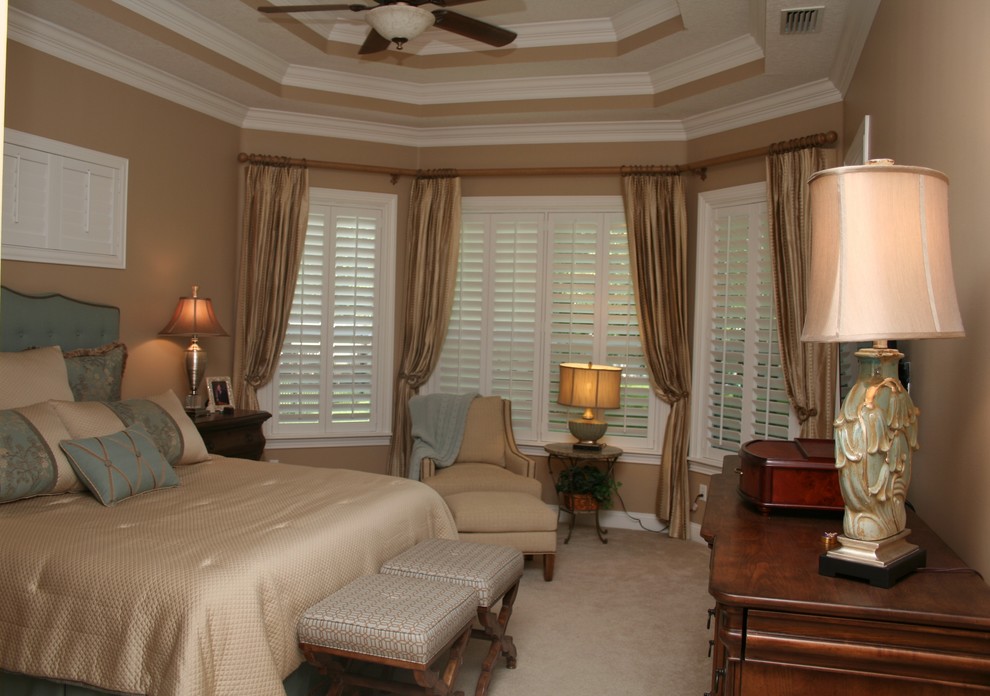 bedroom decorating ideas and designs Remodels Photos Pamela Neel Interiors St. Johns Florida United States traditional-bedroom-001