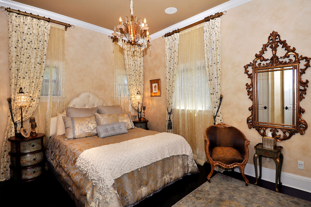 bedroom decorating ideas and designs Remodels Photos Paris Flea Tampa Florida United States traditional-bedroom-001