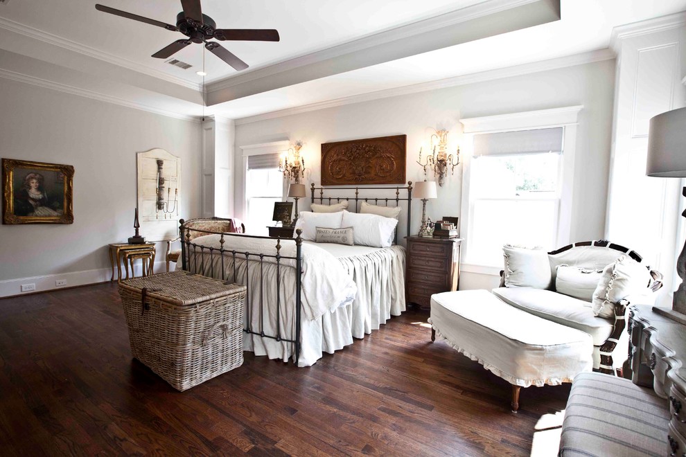 bedroom decorating ideas and designs Remodels Photos Cedar Hill Interiors, LLC Houston Texas United States traditional-bedroom-001
