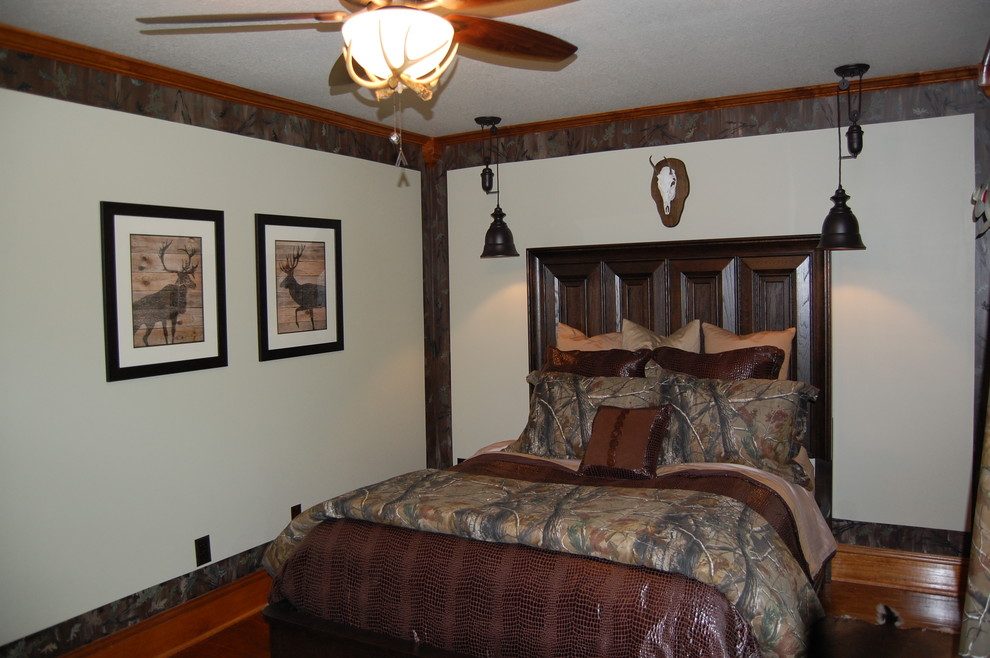 bedroom decorating ideas and designs Remodels Photos L M Cline's LLC Andersonville Tennessee United States rustic-bedroom