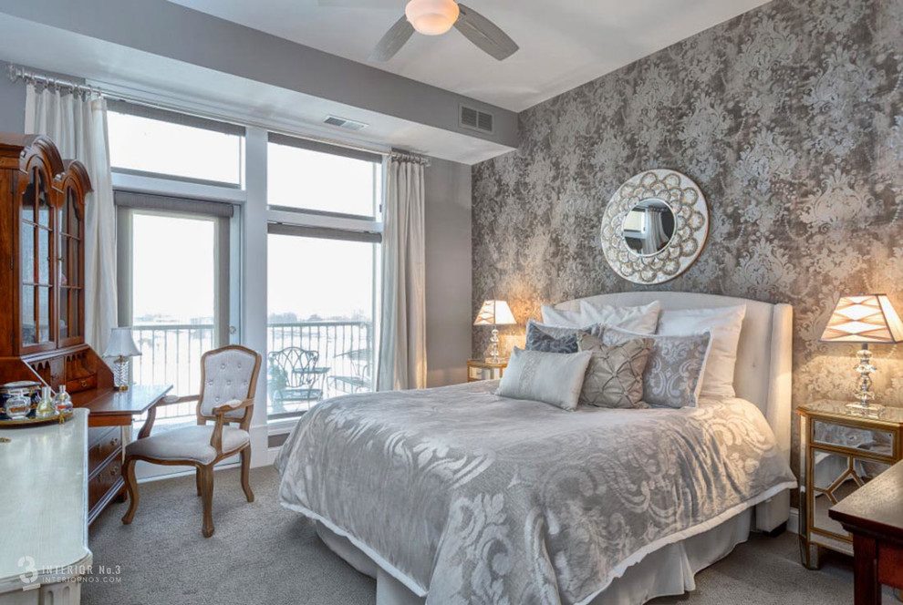 bedroom decorating ideas and designs Remodels Photos Interior No3 Burnsviille Minnesota United States transitional-004