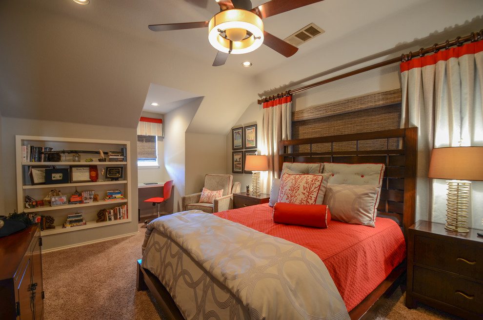 bedroom decorating ideas and designs Remodels Photos Interior Selections Austin Ranch Road Austin United States asian-bedroom