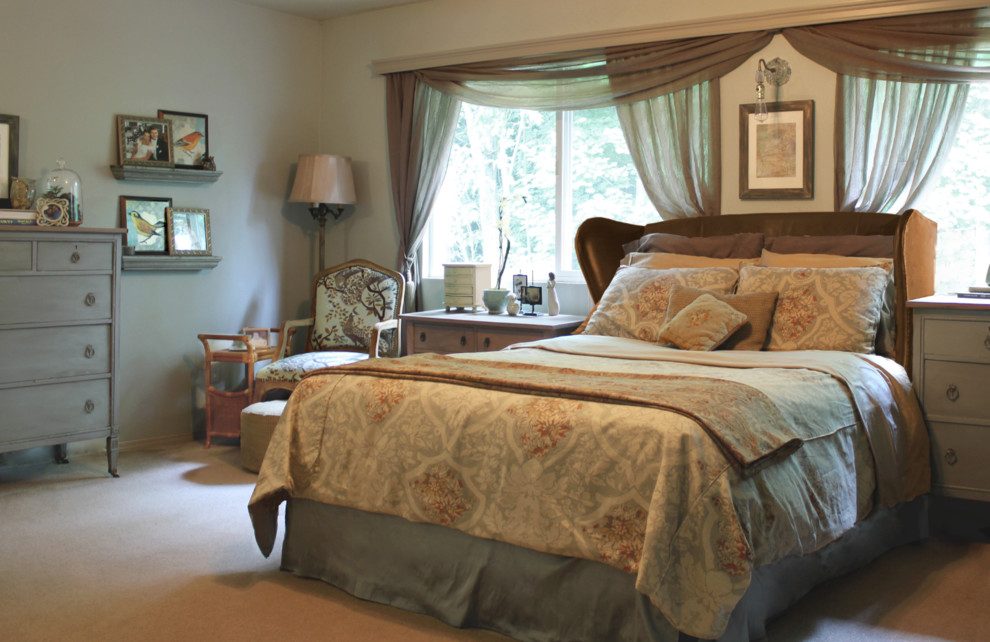 bedroom decorating ideas and designs Remodels Photos Nest Everett Washington United States traditional-bedroom