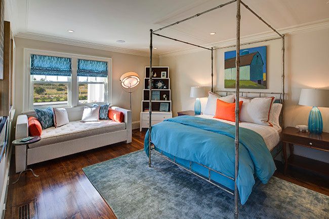 bedroom decorating ideas and designs Remodels Photos Slifer Designs Edwards Colorado United States beach-style-bedroom-001