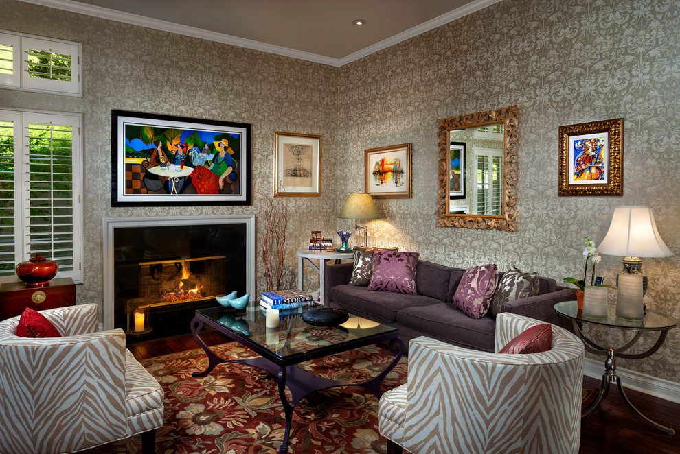 living room decorating ideas and designs Remodels Photos Roth Design Group Ltd Los Angeles California United States traditional-living-room