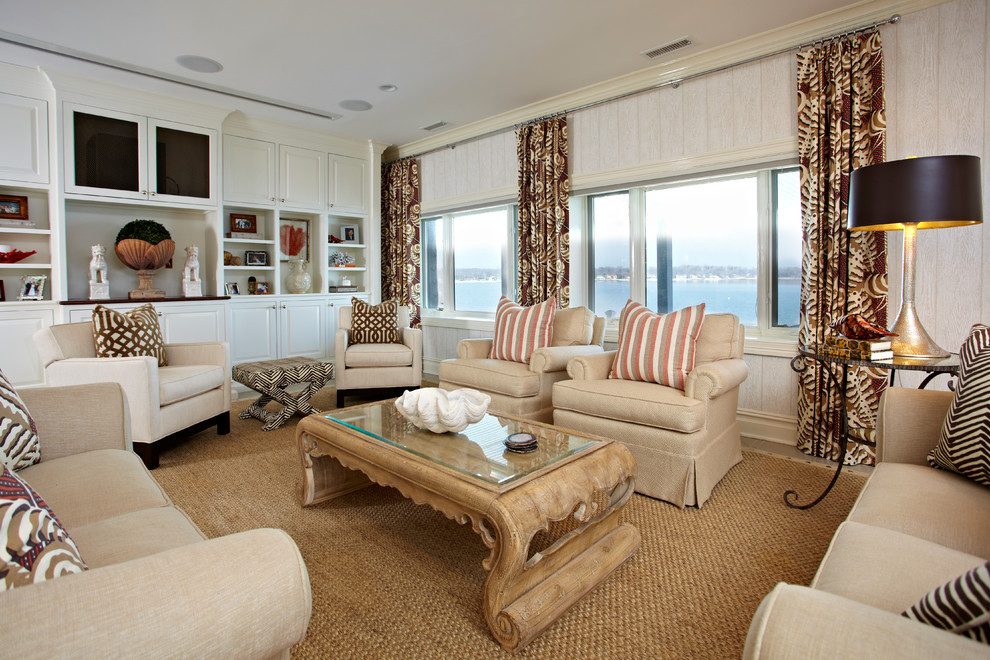 living room decorating ideas and designs Remodels Photos Donna Benedetto Designs LLC. Easton Connecticut United States traditional-family-room