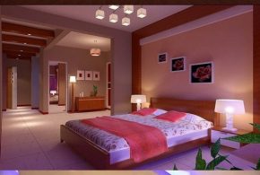 Home interior lighting design