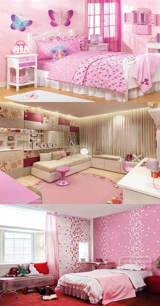 Teenage Girls’ Bedroom Decorating Ideas