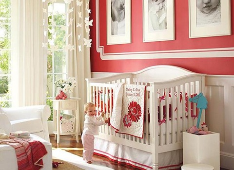 decorating a Baby Girl's Room 10