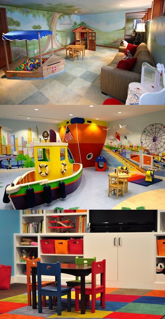 Fun Furniture for kids’ playroom