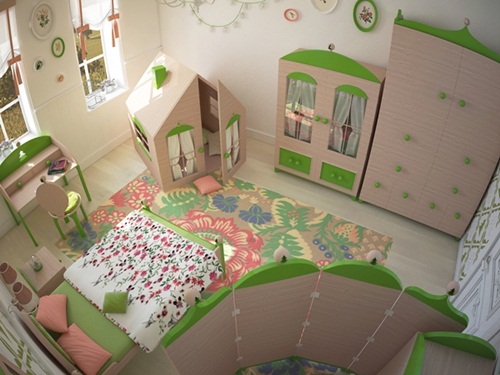 Ceiling Designs and fun decorating ideas for kids’ rooms