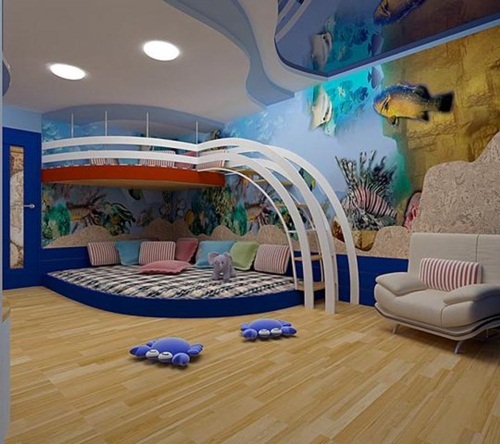 Ceiling Designs and fun decorating ideas for kids’ rooms
