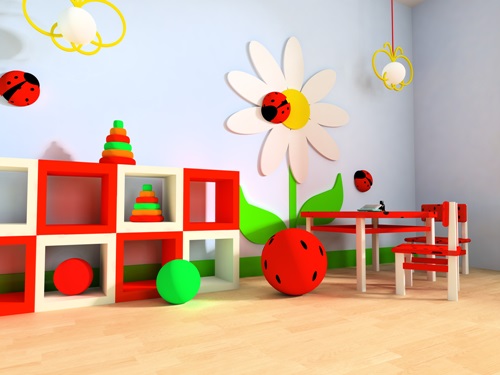 Have a ‘fun’ time decorating with the kids their room! 