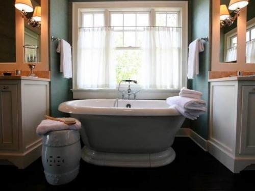 Bathrooms Window Curtains Designs