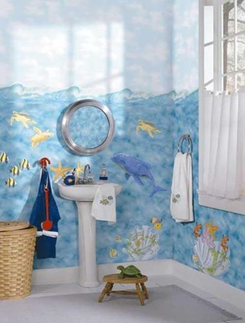 Designing Kids Bathroom - Colors and Themes 