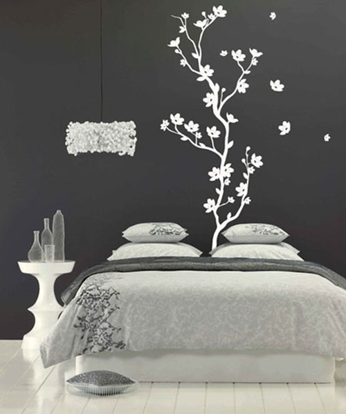 simple tips  To Use The Wall Stickers To Decorate Bedroom With An Extraordinary Look  