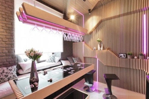 Futuristic Space Saving Kitchen Ideas 