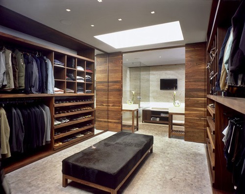 Cool Masculine Walk-in Closet Ideas