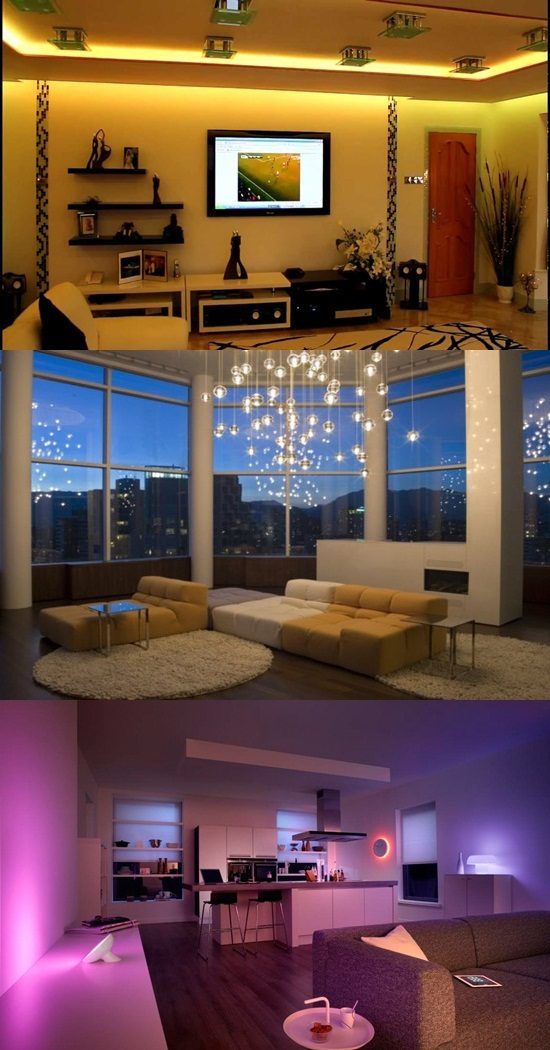 Interactive Home Lighting Options to Change the Room’s Mood