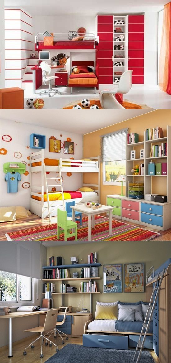 Nice ideas to decorate a small kid’s room