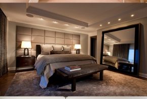 Elegant modern bedroom decor with a feminine touch