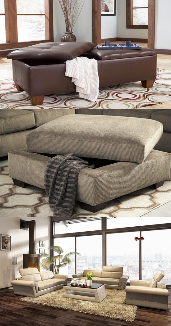 Enhance the overall look of your home with a smart furniture piece “Ottoman”
