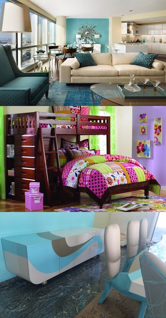 Fresh and Colorful Furniture Set that enhance the one’s creativity and imagination