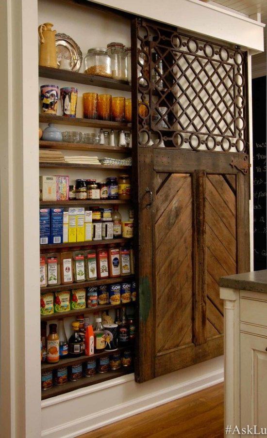 Useful ideas to help you organizing your pantry functionally and beautifully